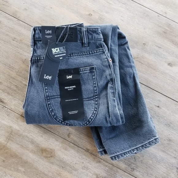 BNWT Lee 10 High Moms Slim Jean - Bittersweet - Picture 5 of 6